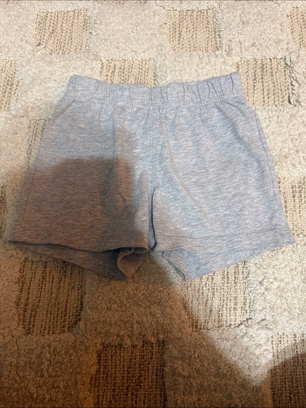 Garanimals Light Gray Girls' Casual Elastic-Waist Shorts